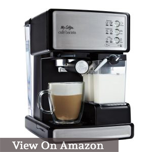 Mr. Coffee Cafe Barista Espresso Maker with Automatic milk frother